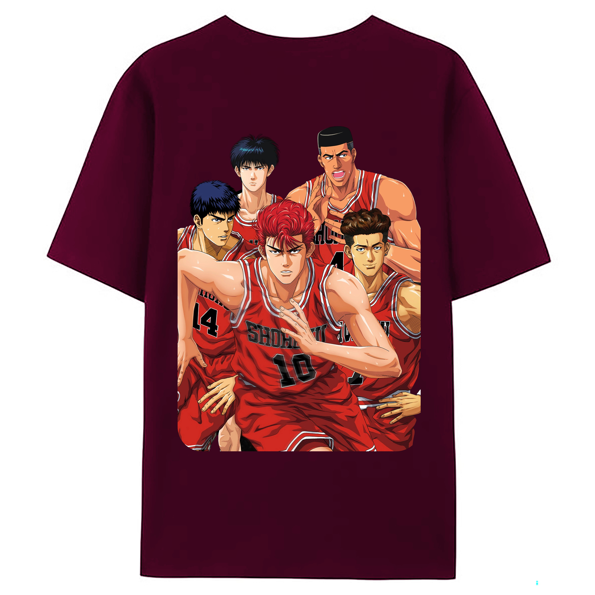 （画像用） SLAM DUNK／スラムダンク レディース半袖Tシャツ(バックプリント)